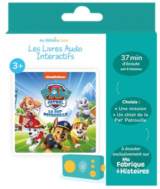 LIVRES AUDIO LUNII 3+ - Pat'Patrouille à la rescousse des animaux !