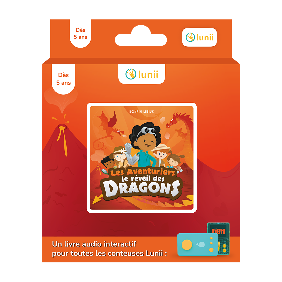 Le Réveil des dragons, livre audio interactif dès 5 ans pour Ma Fabrique à Histoires