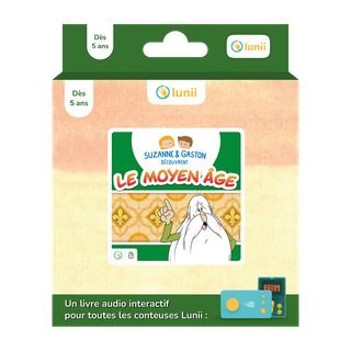Suzanne et Gaston découvrent le Moyen-Âge, livre audio interactif dès 5 ans pour Ma Fabrique à Histoires