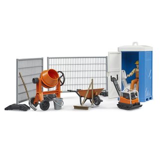 Coffret Chantier bworld avec figurine et accessoires