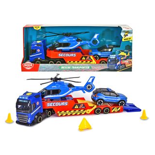 DICKIE CAMION+REM.+HELICO+VEH 40CM