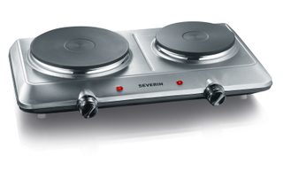 Severin Plaque de cuisson posable - K1014 - 2 foyers en fonte - 2500W