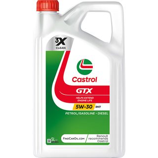 Castrol Huile moteur - GTX 5W-30 RN17 - 5L - 5W30