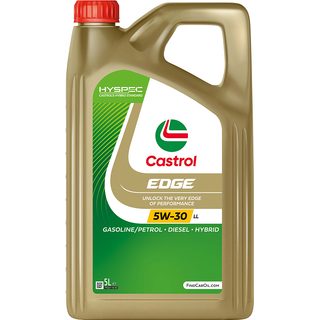 Castrol EDGE 5W-30 LL, Huile Moteur, 5L