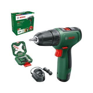 Perceuse sans fil EasyDrill 1200 1 batterie 1,5 Ah et set 34 accessoires