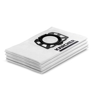 KARCHER - Sachet filtre ouate KARCHER KWD1 / KWD2 / KWD3 / WD2 Plus / WD3 (paquet de 4)