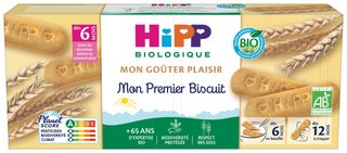 HiPP Mon Premier Biscuit - Boîte 180g dès 6 Mois Bio