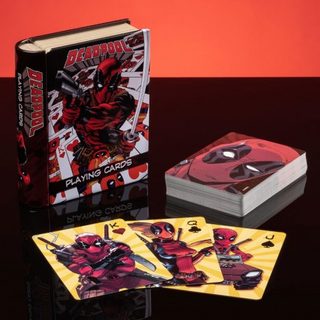 MARVEL - Jeu de 52 Cartes Deadpool x12
