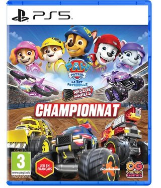 PAW Patrol, la Pat' Patrouille : Rescue Wheels - Championnat (PS5)