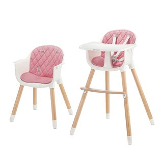 Kinderkraft Chaise haute SIENNA (rose)
