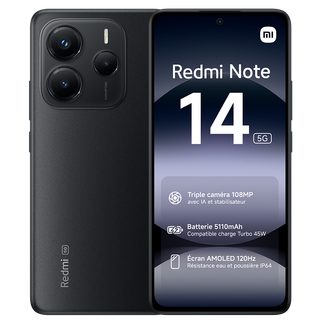 Xiaomi Redmi Note 14 5G 8/256 Midnight Black