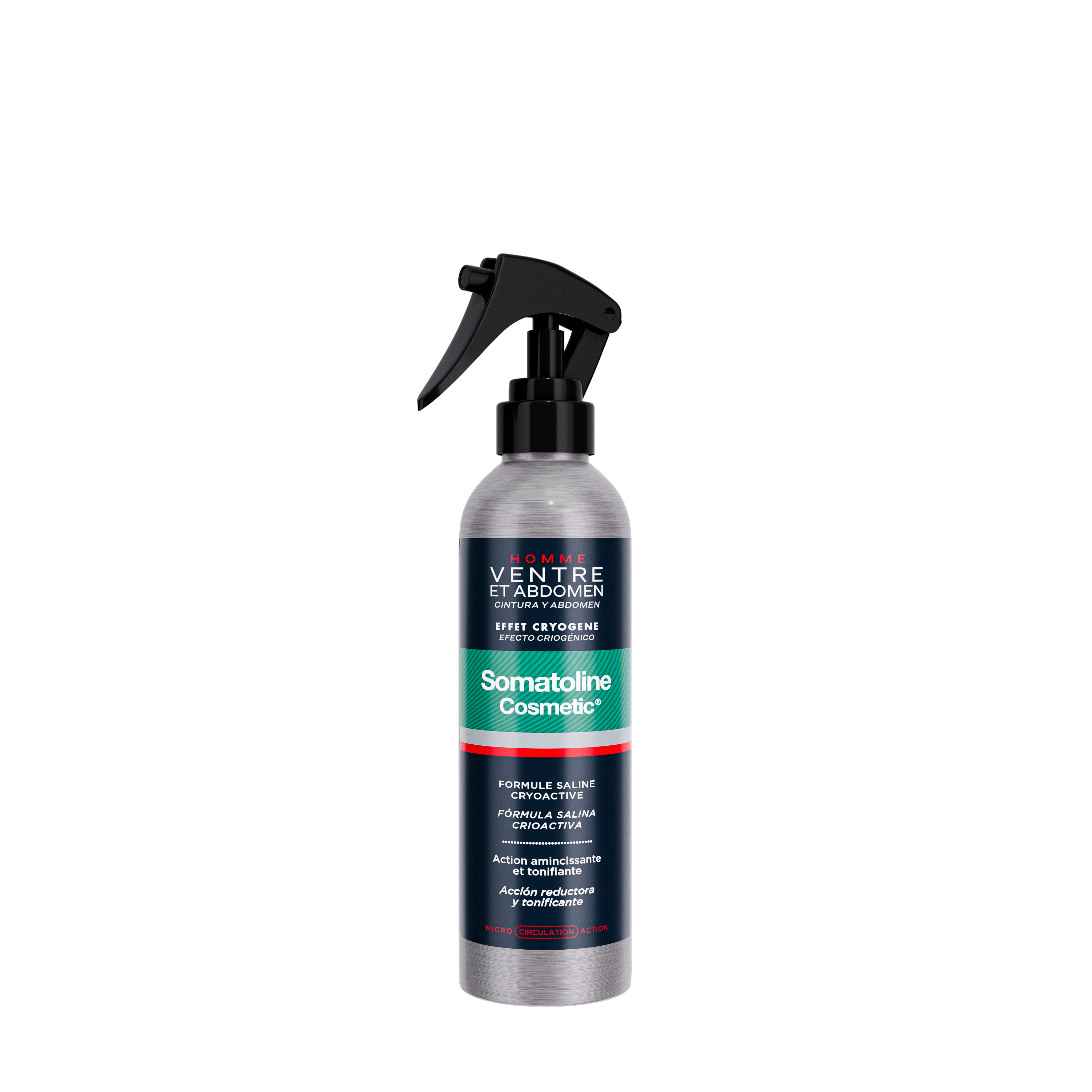 Spray Ventre et Abdomen Homme Effet Cryogène 200ml