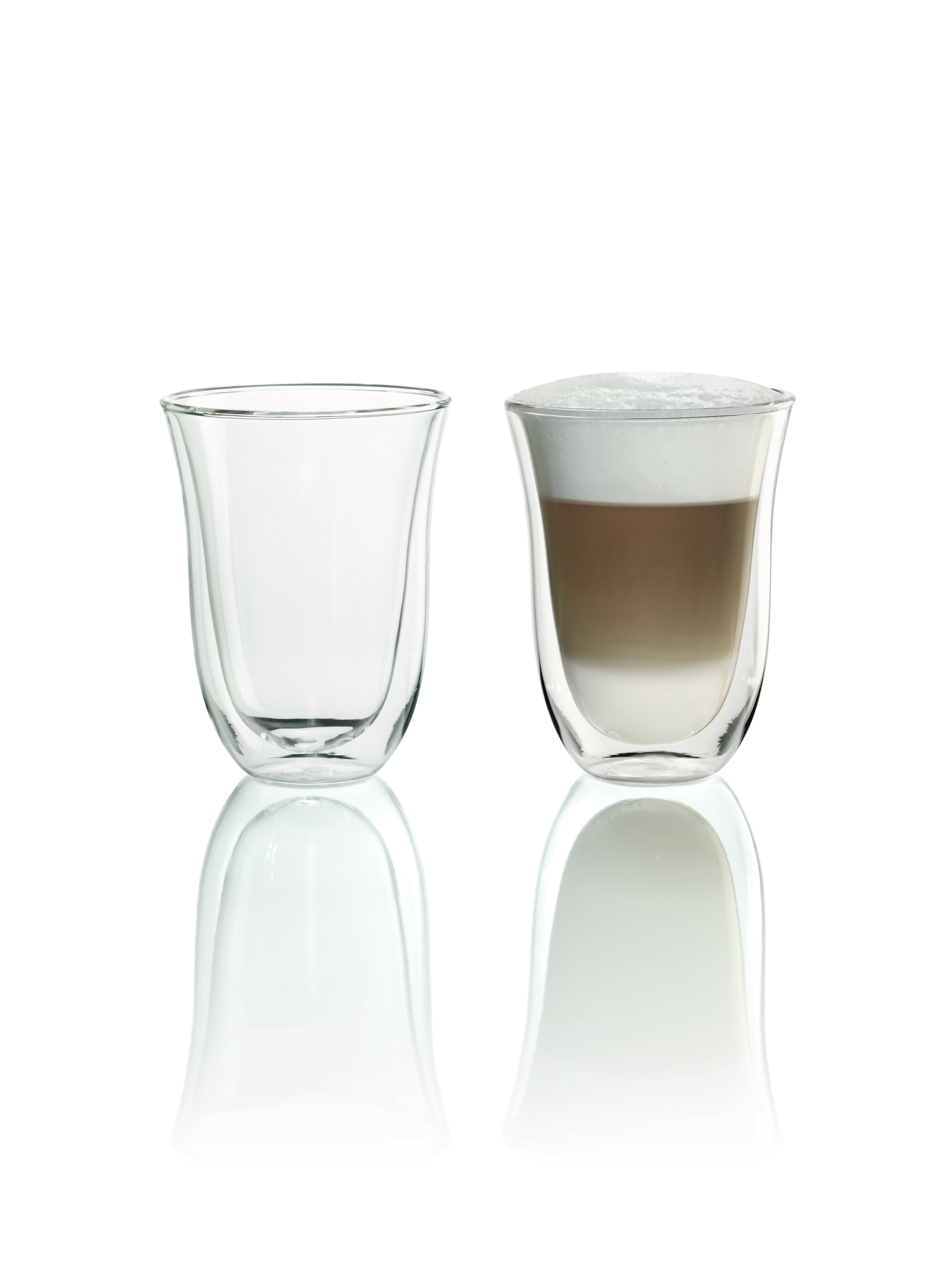2 tasses latte macchiatto 220ml Delonghi DLSC312