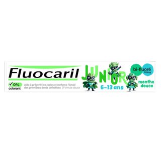 Fluocaril Junior Dentifrice 6-12 ans Menthe Douce 75ml