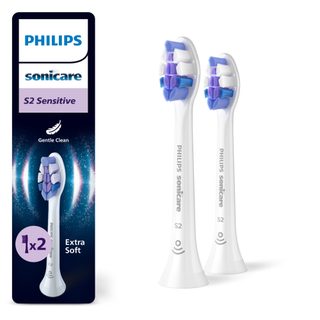 Philips HX6052/87 Lot de 2 têtes de brosse Sonicare S2 Sensitive