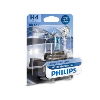 PHILIPS H4 WHV ULTRA 12V 60/55W