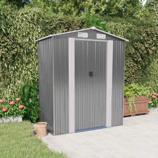 Vidaxl Printemps 2026 Abri de jardin Anthracite 192x108x223 cm Acier galvanisé 2_379599