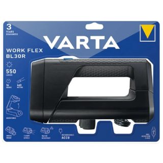Varta Baladeuse professionnelle rechargeable noir 18684101401 work flex