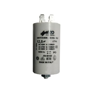 Candy condensateur pour lave-linge - 12,5 µF 400/450V