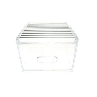 SEB VIDAXL vidaXL Buffet LED chêne fumé 202x37x100 cm