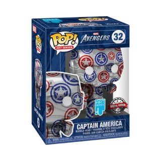 Funko Figurine Pop Artist Series Captain America Patrioticage