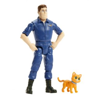 Mattel Pixar - Lightyear - Buzz Combinaison de Pilote - Figurine 12Cm DAction