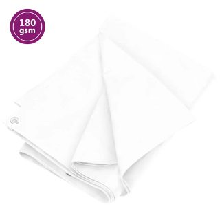 Vidaxl Bâche 180 g/m² 3x3 m Blanc PEHD 151578