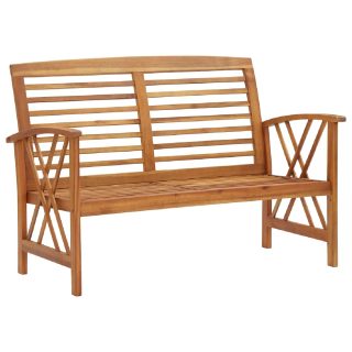 Vidaxl Banc de jardin 119 cm bois d'acacia solide