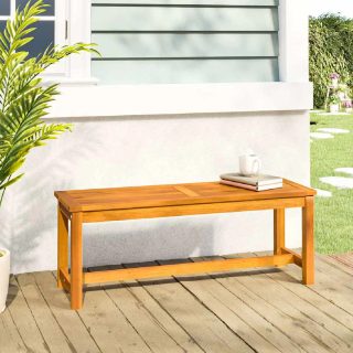 vidaXL Banc jardin 110 cm Acacia