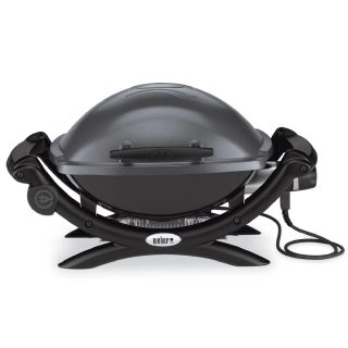 Weber Barbecue Q1400 Electrique 2200W Table Grille Aluminium