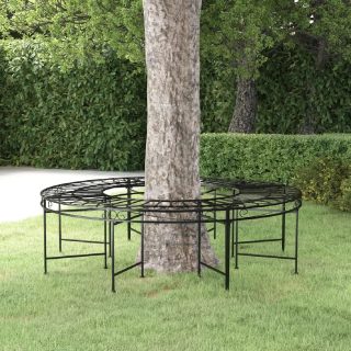 vidaXL Banc arboré Ã˜160 cm