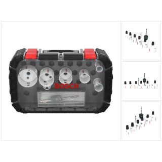 Bosch c scies cloches perceuse - 11 pièces