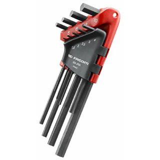 Facom Jeu de clés Allen 83H.JP9A 9 pièces longues Easy Lock
