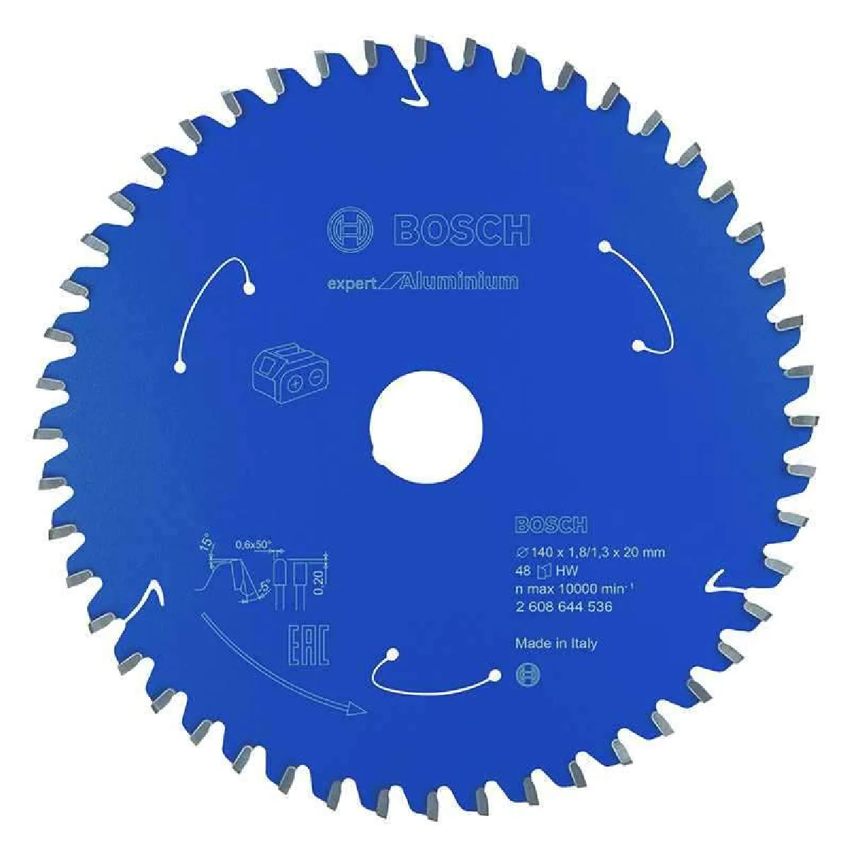 Bosch Lame de scie circulaire métal - 140 mm