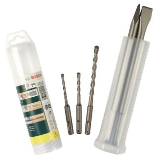 Bosch coffret forets et burin SDS-plus - 5 pièces