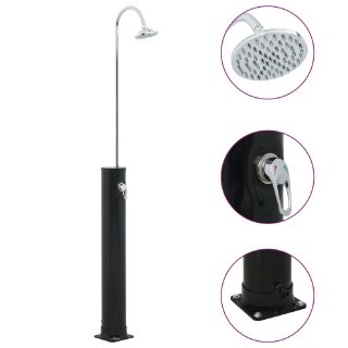 vidaXL Douche solaire - Noir - 20L