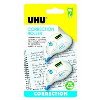 UHU Correction Tape Rollers (2 pièces)