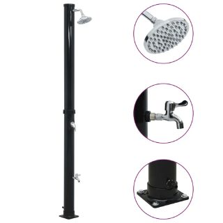 VIDAXL - Douche Solaire Noir 20L