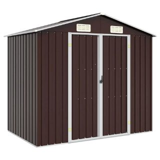 Vidaxl Abri de jardin 205x129x183 cm - Acier galvanisé