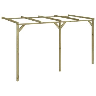 Vidaxl Pergola à appentis 2 x 4 x 2 2 m Bois