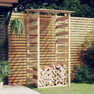 Vidaxl Pergola avec toit 100x90x200 cm Bois de pin imprégné 318380