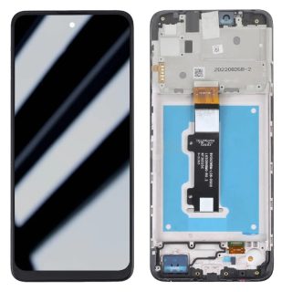 Motorola E40/E30 - Écran LCD + Vitre Gris Clair