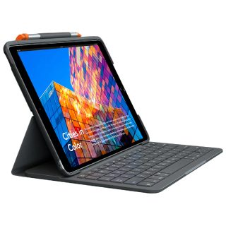 Logitech Slim Folio - Gris