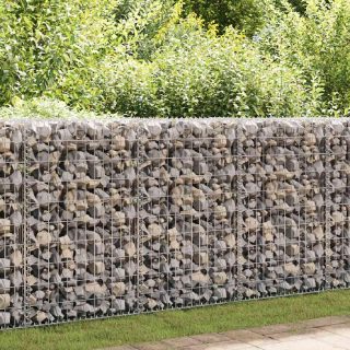 vidaXL Panier de gabion 100x50x100 cm - Acier galvanisé