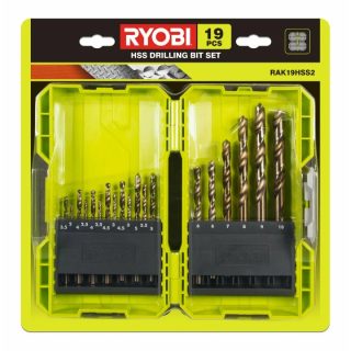 Ryobi C empilable 19 forets hss métal RAK19HSS2