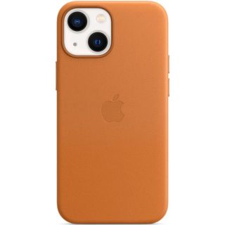 Apple Coque en cuir Leather MagSafe pour iPhone 13 mini - Marron