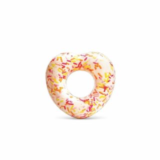 Intex Bouée gonflable Donut Coeur - 94 x 89 x 25 cm - Multicolore
