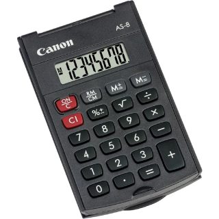 Canon AS-8 Calculatrice de Poche - Gris