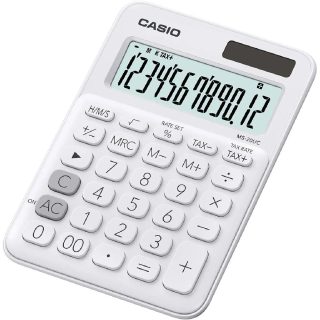 Casio MS-20UC-WE Calculatrice Bureau