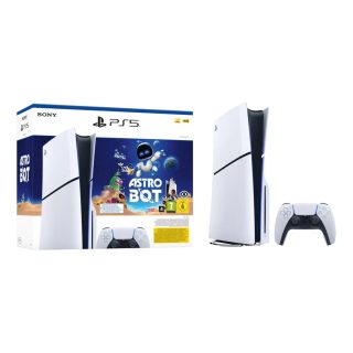 Sony Pack Console PS5 édition standard modèle Slim + jeu Astro Bot